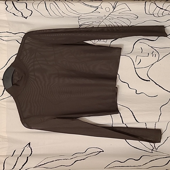 Sheer Mesh Top - Picture 1 of 5